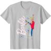 imageBarbie Ice Skating TShirtSilver Grey