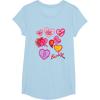 imageBarbie Valentines Day Hearts TShirtBaby Blue