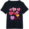 imageBarbie Valentines Day Hearts TShirtBlack