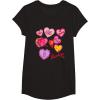 imageBarbie Valentines Day Hearts TShirtBlack