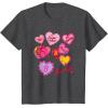 imageBarbie Valentines Day Hearts TShirtDark Heather Grey