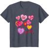 imageBarbie Valentines Day Hearts TShirtHeather Blue