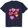 imageBarbie Valentines Day Hearts TShirtNavy Blue
