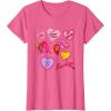 imageBarbie Valentines Day Hearts TShirtPink Heather