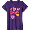 imageBarbie Valentines Day Hearts TShirtPurple