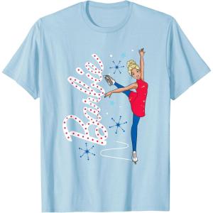 imageBarbie Ice Skating TShirtBaby Blue