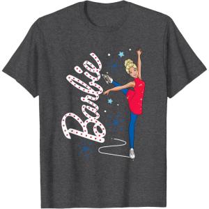 imageBarbie Ice Skating TShirtDark Heather Grey