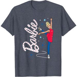 imageBarbie Ice Skating TShirtHeather Blue
