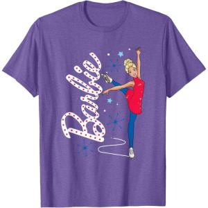 imageBarbie Ice Skating TShirtPurple Heather