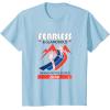 imageBarbie  Fearless and Glamorous On and Off The Slopes TShirtBaby Blue
