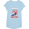 imageBarbie  Fearless and Glamorous On and Off The Slopes TShirtBaby Blue