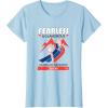 imageBarbie  Fearless and Glamorous On and Off The Slopes TShirtBaby Blue