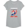 imageBarbie  Fearless and Glamorous On and Off The Slopes TShirtHeather Grey