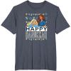imageBarbie  Happy Hanukkah TShirtHeather Blue