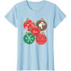 imageBarbie  Holiday Ornaments TShirtBaby Blue