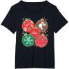 imageBarbie  Holiday Ornaments TShirtBlack
