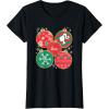 imageBarbie  Holiday Ornaments TShirtBlack