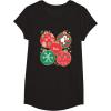 imageBarbie  Holiday Ornaments TShirtBlack