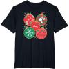 imageBarbie  Holiday Ornaments TShirtBlack