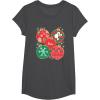 imageBarbie  Holiday Ornaments TShirtDark Heather Grey