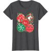 imageBarbie  Holiday Ornaments TShirtDark Heather Grey