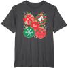 imageBarbie  Holiday Ornaments TShirtDark Heather Grey