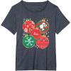 imageBarbie  Holiday Ornaments TShirtHeather Blue
