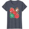 imageBarbie  Holiday Ornaments TShirtHeather Blue