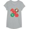 imageBarbie  Holiday Ornaments TShirtHeather Grey
