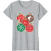imageBarbie  Holiday Ornaments TShirtHeather Grey