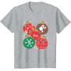imageBarbie  Holiday Ornaments TShirtHeather Grey