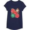 imageBarbie  Holiday Ornaments TShirtNavy Blue