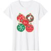imageBarbie  Holiday Ornaments TShirtWhite