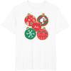 imageBarbie  Holiday Ornaments TShirtWhite