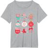 imageBarbie  Tis The Season TShirtHeather Grey