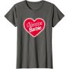 imageBarbie  Valentine Barbie Heart TShirtAsphalt Grey