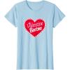 imageBarbie  Valentine Barbie Heart TShirtBaby Blue