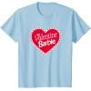 imageBarbie  Valentine Barbie Heart TShirtBaby Blue