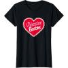 imageBarbie  Valentine Barbie Heart TShirtBlack