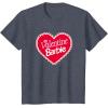 imageBarbie  Valentine Barbie Heart TShirtHeather Blue