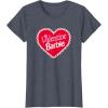 imageBarbie  Valentine Barbie Heart TShirtHeather Blue