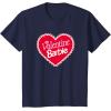 imageBarbie  Valentine Barbie Heart TShirtNavy Blue