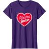 imageBarbie  Valentine Barbie Heart TShirtPurple