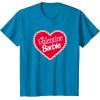 imageBarbie  Valentine Barbie Heart TShirtSapphire Blue