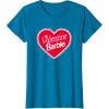imageBarbie  Valentine Barbie Heart TShirtSapphire Blue