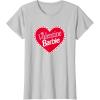 imageBarbie  Valentine Barbie Heart TShirtSilver Grey