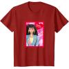imageBarbie  ValentineYoure the Best TShirtCranberry Red