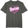 imageBarbie Heart TShirtAsphalt Grey