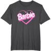 imageBarbie Heart TShirtDark Heather Grey