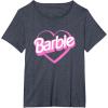 imageBarbie Heart TShirtHeather Blue